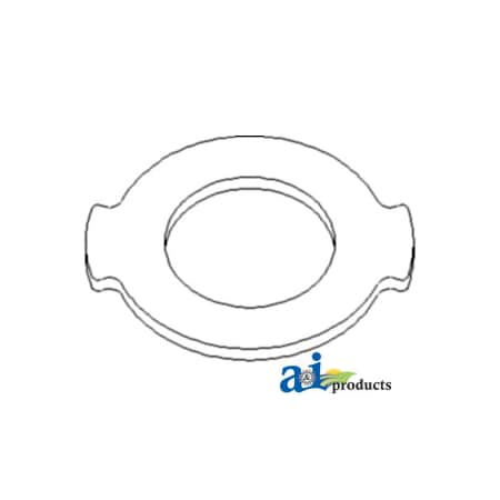 A & I Products Plate, Brake Wear 7" x7" x0.2" A-1341163C3